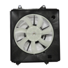 2017 Honda Fit Cooling Fan Assembly 1