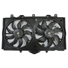 2014 Infiniti Q50 Cooling Fan Assembly 1