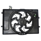 2014 Kia Forte Cooling Fan Assembly 1