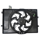 2017 Kia Forte Cooling Fan Assembly 1