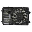 2017 Chevrolet Malibu Cooling Fan Assembly 1