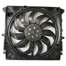 2017 Gmc Canyon Cooling Fan Assembly 1