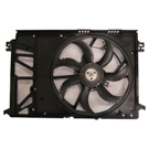 2019 Toyota Camry Cooling Fan Assembly 1