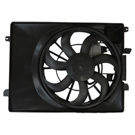 2017 Hyundai Tucson Cooling Fan Assembly 1