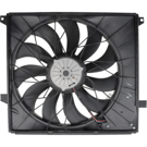 2004 Mercedes Benz ML500 Cooling Fan Assembly 1
