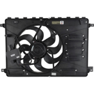 2012 Land Rover LR2 Cooling Fan Assembly 2
