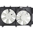 2012 Mazda CX-7 Cooling Fan Assembly 1