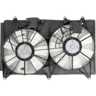2012 Mazda CX-7 Cooling Fan Assembly 2