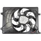 2020 Hyundai Palisade Cooling Fan Assembly 2