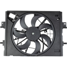 2021 Nissan Sentra Cooling Fan Assembly 1