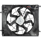 2021 Mercedes Benz GLS580 Cooling Fan Assembly 1