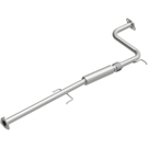 1999 Acura CL Exhaust Resonator and Pipe Assembly 1