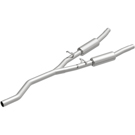 2005 Audi A4 Quattro Exhaust Resonator and Pipe Assembly 1