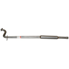 2012 Mitsubishi Galant Exhaust Resonator and Pipe Assembly 1