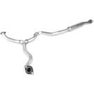 2006 Subaru Outback Exhaust Resonator and Pipe Assembly 1