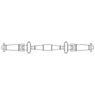 1973 Mercedes Benz 220 Driveshaft 1