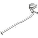 2002 Mini Cooper Exhaust Muffler Assembly 1