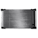 2017 Infiniti Q50 A/C Condenser 1