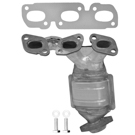 2000 Mercury Cougar Catalytic Converter w/ Exhaust Manifold 1