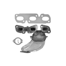 2000 Mercury Sable Catalytic Converter w/ Exhaust Manifold 1