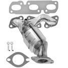 2003 Mazda Tribute Catalytic Converter w/ Exhaust Manifold 1