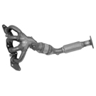 2007 Ford Focus Catalytic Converter w/ Exhaust Manifold 1