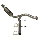 BuyAutoParts 45-600145W Catalytic Converter EPA Approved and o2 Sensor 2