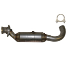 BuyAutoParts 45-600155W Catalytic Converter EPA Approved and o2 Sensor 2