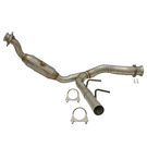 BuyAutoParts 45-600195W Catalytic Converter EPA Approved and o2 Sensor 2