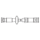 1992 Volvo 240 Driveshaft 1