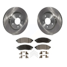 2014 Nissan Leaf Disc Brake Kit 1