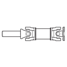 BuyAutoParts 91-01276N Driveshaft 1