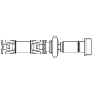BuyAutoParts  Infiniti G35 Driveshaft 91-01267AN