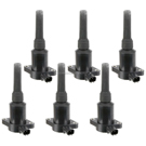 BuyAutoParts 32-70037F6 Ignition Coil Set 1