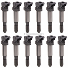 2005 Bmw 760 Ignition Coil Set 1
