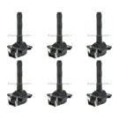 2000 Audi S4 Ignition Coil Set 1