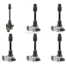 2000 Nissan Pathfinder Ignition Coil Set 1