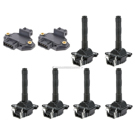 2000 Audi S4 Ignition Coil Set 1