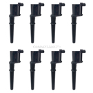 2000 Lincoln Continental Ignition Coil Set 1