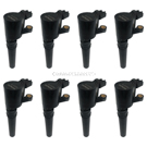 2002 Ford Thunderbird Ignition Coil Set 1