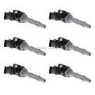 2012 Mercedes Benz S400 Ignition Coil Set 1