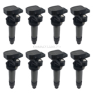 2006 Cadillac SRX Ignition Coil Set 1