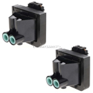 2000 Chevrolet Cavalier Ignition Coil Set 1