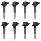 2017 Ford F Series Trucks Ignition Coil Set 1