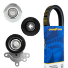 Goodyear Replacement Belts and Hoses 3322 Serpentine Belt Drive Component Kit 1