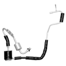 1993 Mercury Sable A/C Hose Manifold and Tube Assembly 1