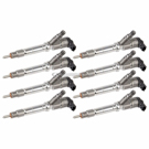 2007 Chevrolet Express Van Fuel Injector Set 1