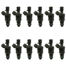 BuyAutoParts Mercedes Benz 600SEL Fuel Injector Set 35-80131I3