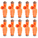 2002 Ford Excursion Fuel Injector Set 1