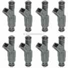 2000 Bmw 740 Fuel Injector Set 1